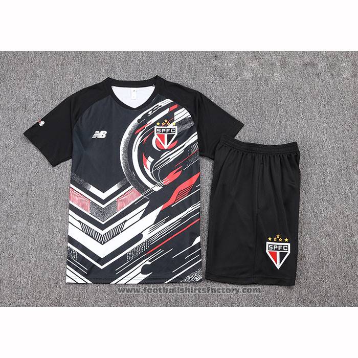 Tracksuit Sao Paulo Short Sleeve 2025-2026 Black - Shorts